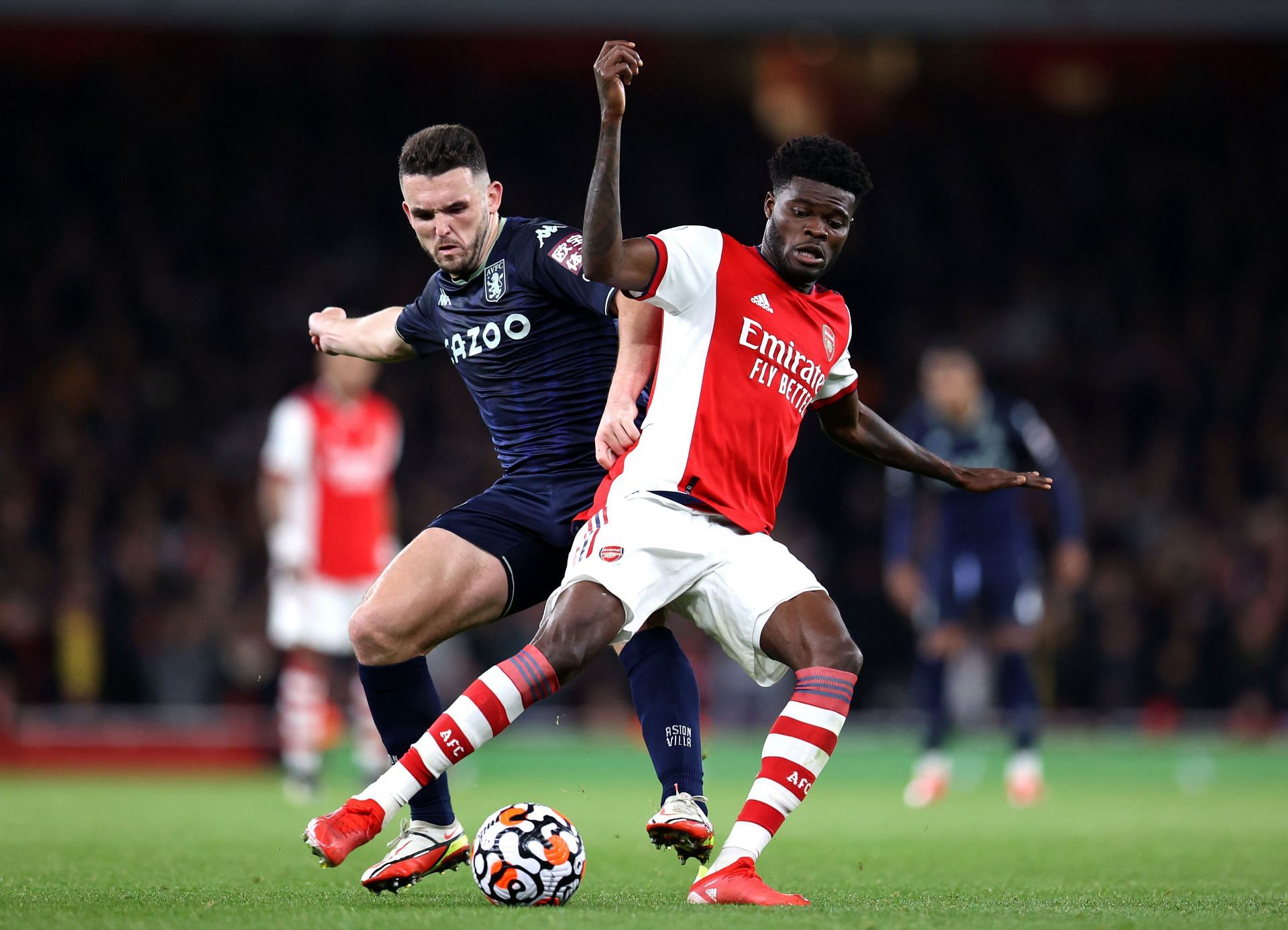 Partey in action for Arsenal